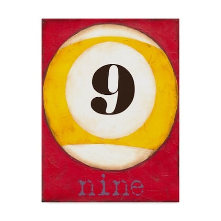 Trademark Fine Art Jennifer Goldberger 'Graphic Pool Ix' Canvas Art, 14x19 WAG01371-C1419GG
